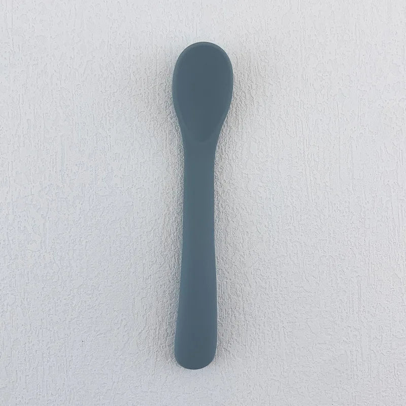 BabySoft™ Silicone Feeding Spoon Shopulia