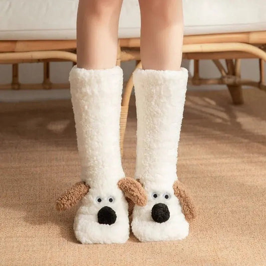 Dog Snow Socks Floor Socks | Shopulia