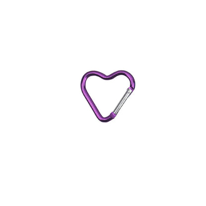 Heart-Shaped Carabiner Keychain Hook Shopulia
