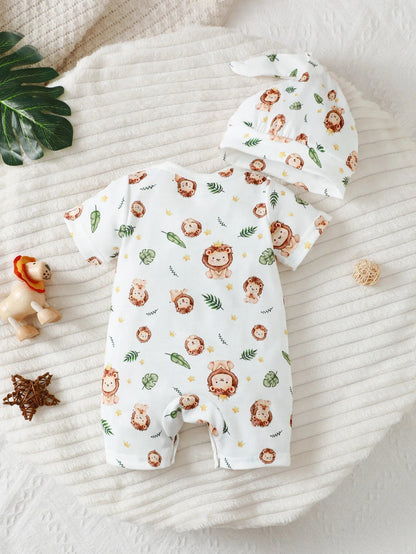 LittleCub™ Baby Boy Lion Outfit Set Shopulia