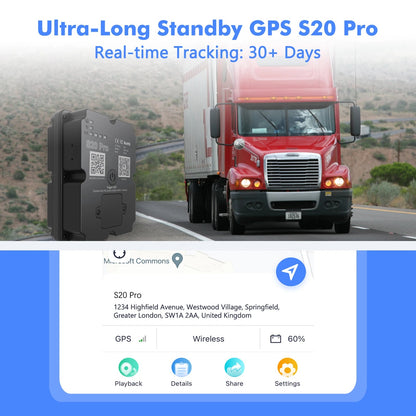 Wholesale 4G GPS Tracker for Car Motorcycle - Real-Time 30 Days Tracking Device Anti-Theft Vehicle Locator, Paid Android/iOS App Shopulia