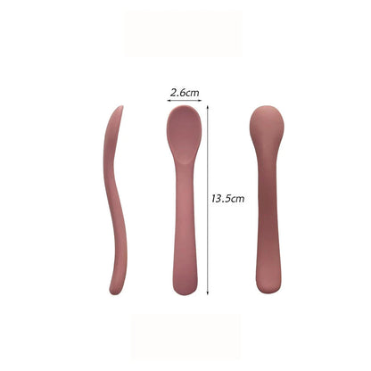 BabySoft™ Silicone Feeding Spoon Shopulia