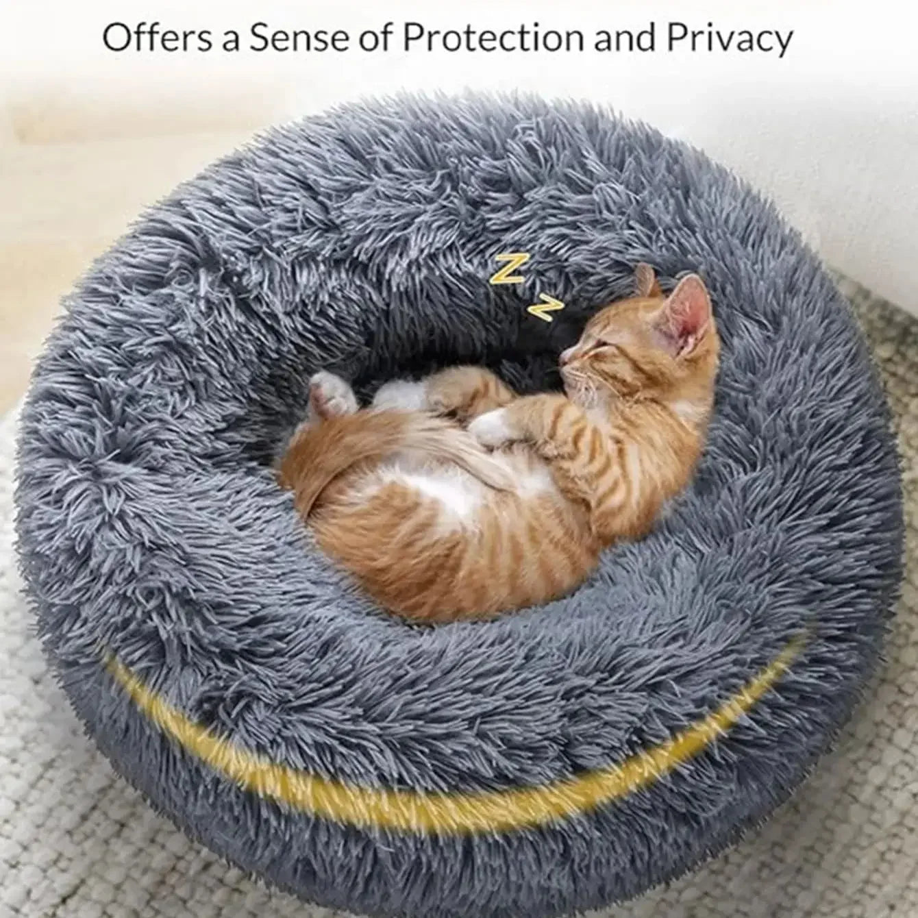CozyPaw™ Round Pet Bed – Large & Medium Dogs Shopulia