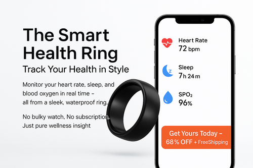 Smart Health Ring — The Future of Everyday Wellness Shopulia