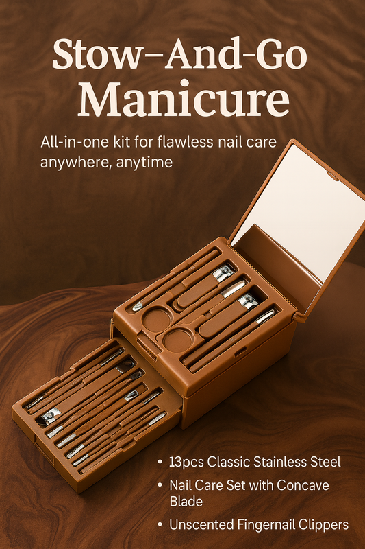 All-in-One Nail Perfection Kit with Mirror – Your Hands Deserve Luxury