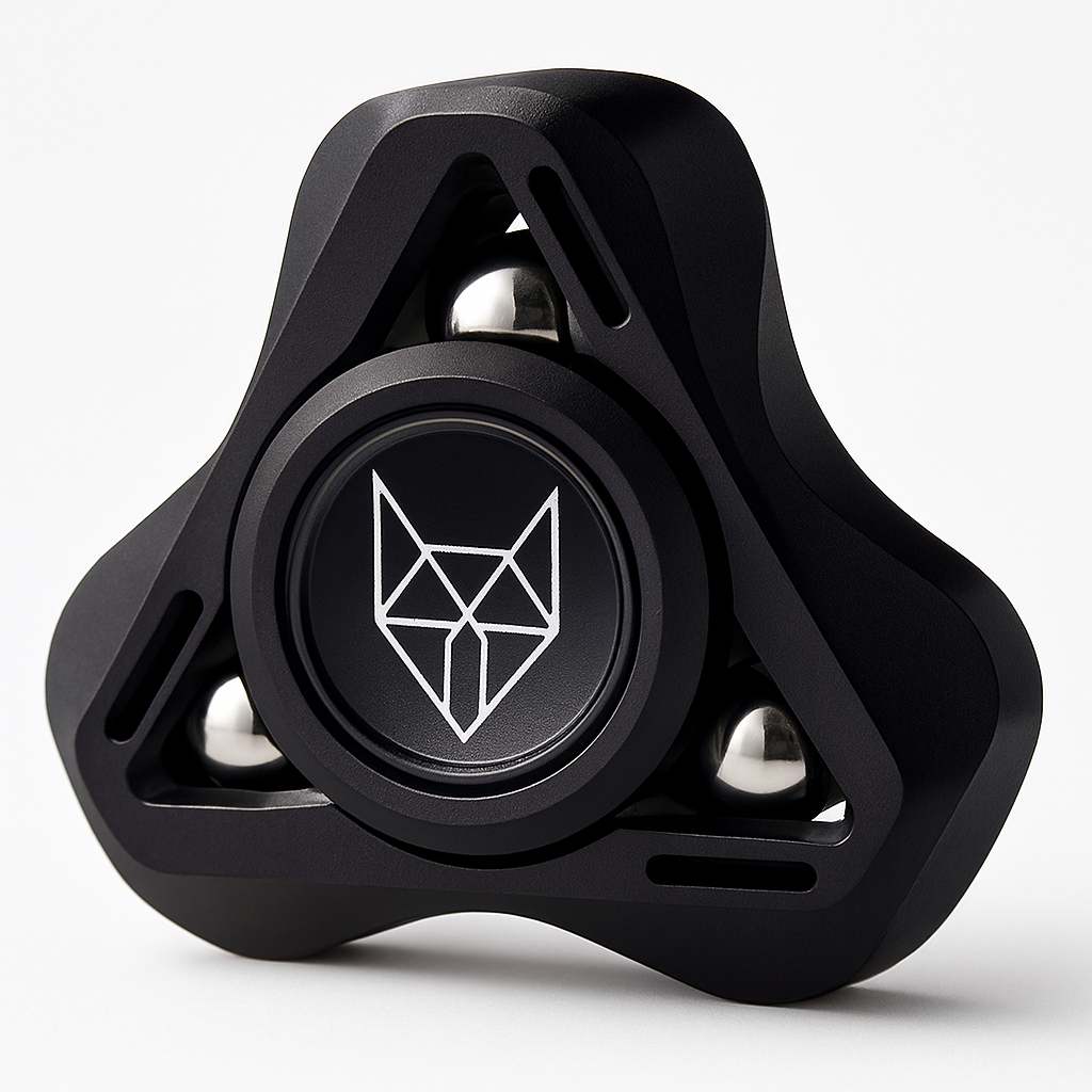 Stress Relief Fidget Spinner for Adults | The Metal Spirit Fox for Anxiety & Focus Shopulia
