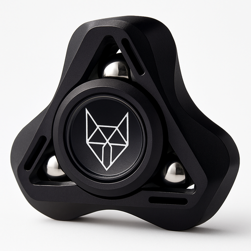 Stress Relief Fidget Spinner for Adults | The Metal Spirit Fox for Anxiety & Focus Shopulia
