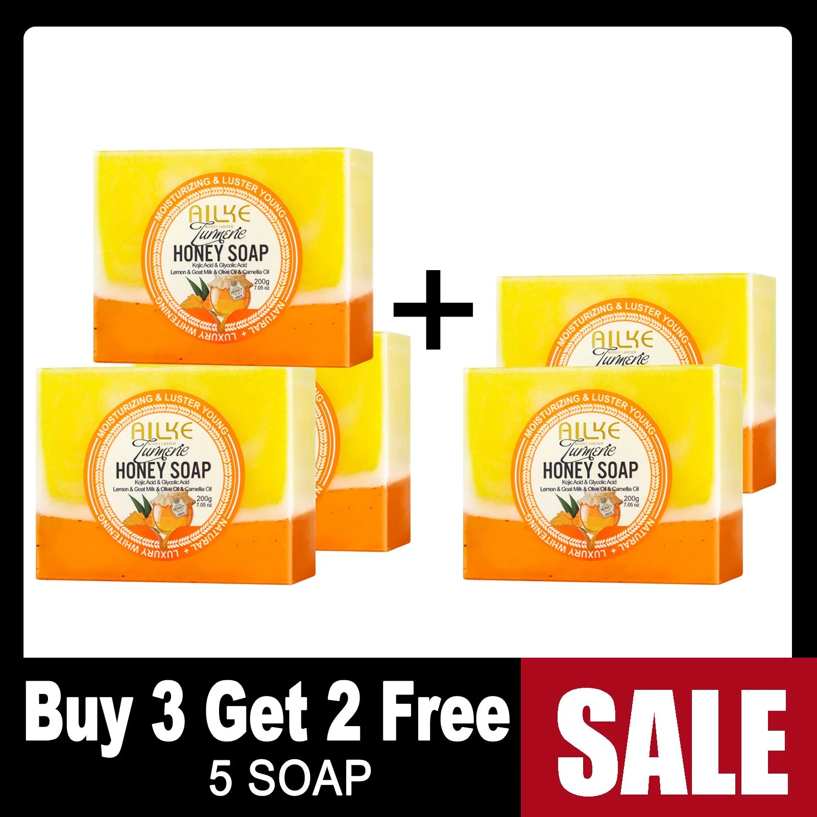 Honey Turmeric Soap – Natural Cleanser for Radiant, Even-Toned Skin - Shopulia